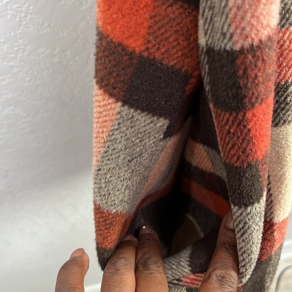 Yacun Vest Lapel Open Front Buffalo Plaid Sleeveless Cardigan SZ 2XL Fall Cozy - Picture 6 of 9